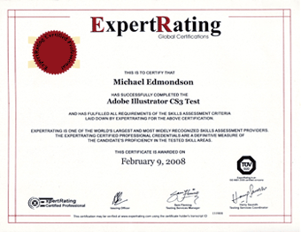 Expert rating - adobe illustrator cs3